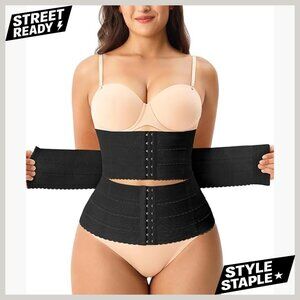 Medium Waist Trainer Corset Shapewear Tummy Control Postpartum Body Shaper
